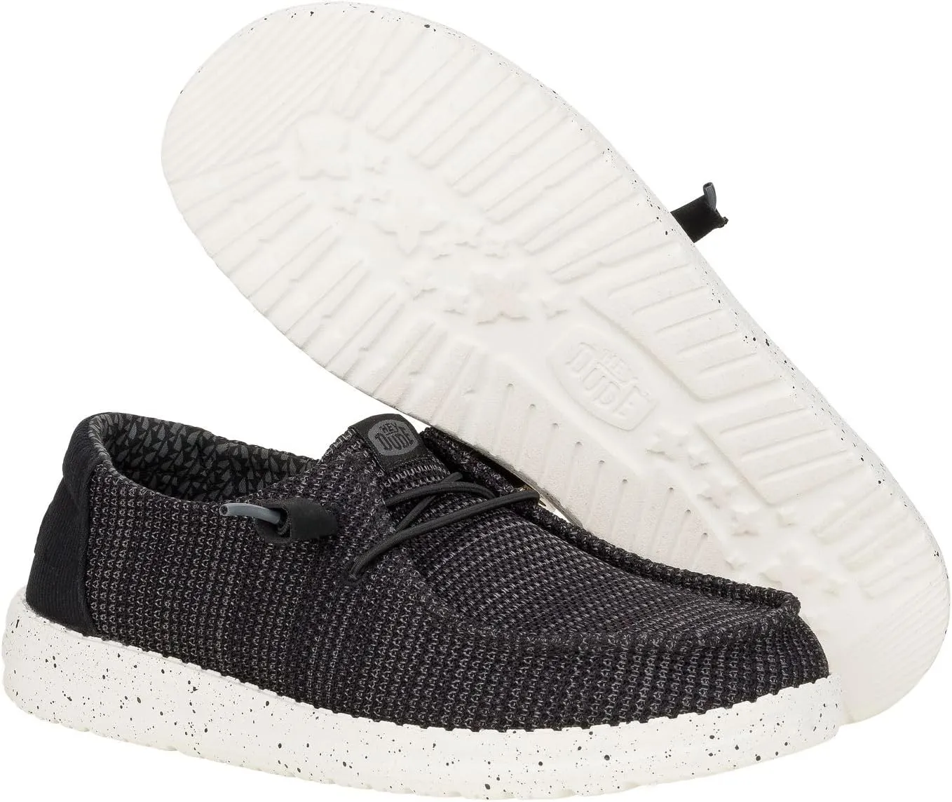 HEYDUDE Wendy Stretch Sox, Women’s Shoes, Women’s Slip-on Loafers, Comfortable & Light-Weight