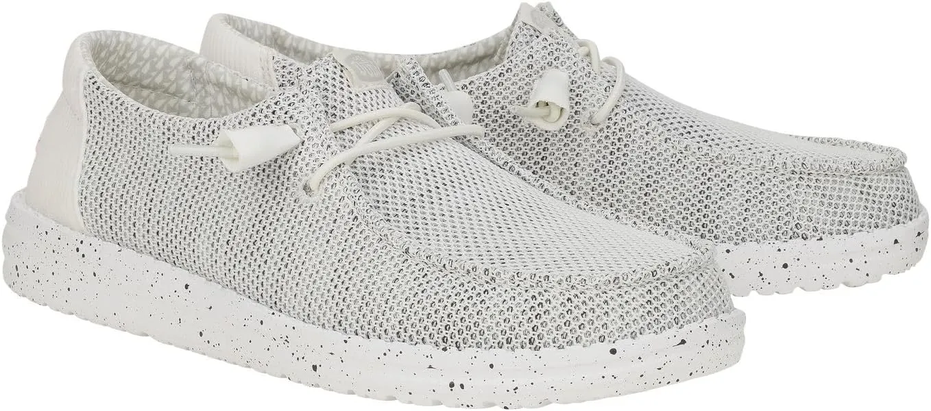 HEYDUDE Wendy Stretch Sox, Women’s Shoes, Women’s Slip-on Loafers, Comfortable & Light-Weight