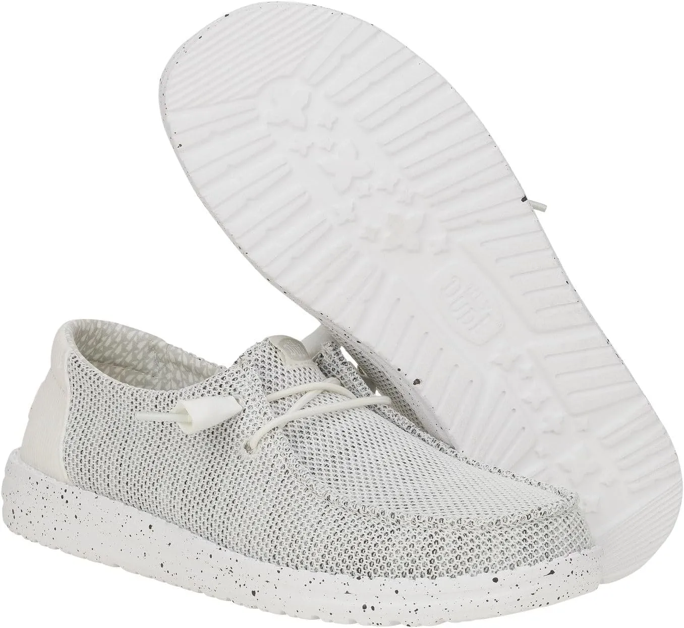 HEYDUDE Wendy Stretch Sox, Women’s Shoes, Women’s Slip-on Loafers, Comfortable & Light-Weight