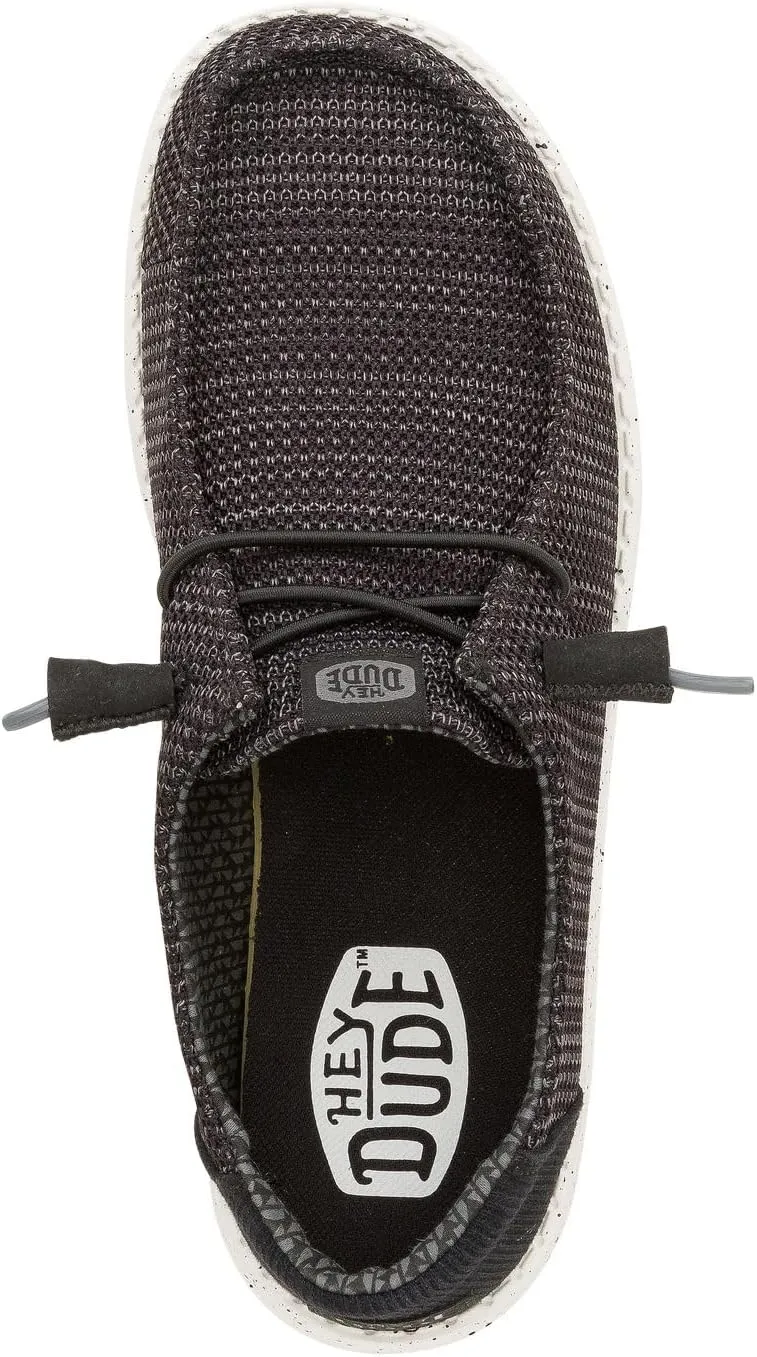HEYDUDE Wendy Stretch Sox, Women’s Shoes, Women’s Slip-on Loafers, Comfortable & Light-Weight