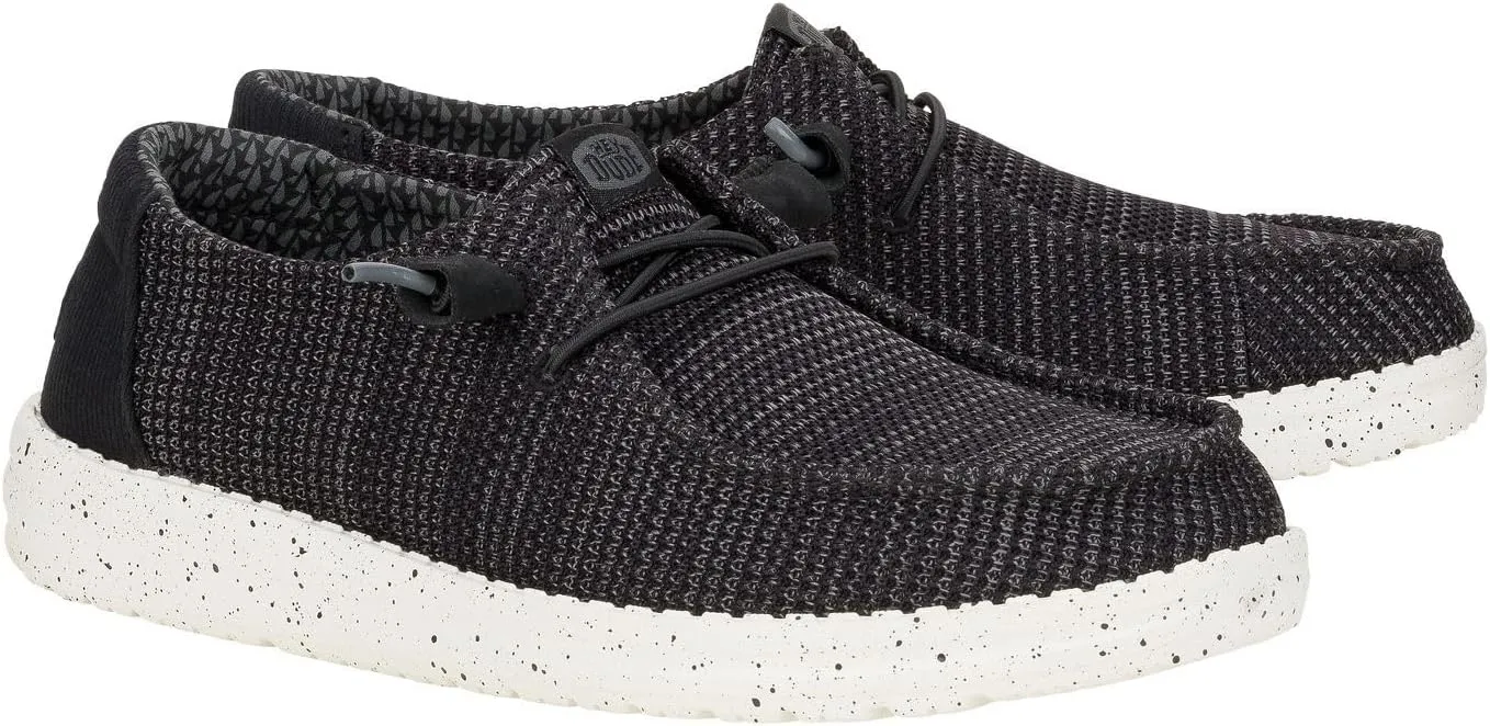 HEYDUDE Wendy Stretch Sox, Women’s Shoes, Women’s Slip-on Loafers, Comfortable & Light-Weight