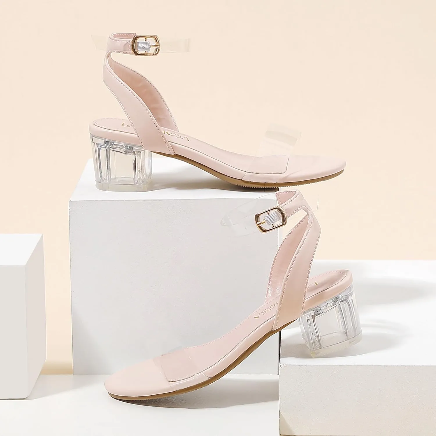 High Heels for Kids Open Toe Dress Shoes for Girls Ankle Strap Pump Shoes Flower Girl Sandals Wedding Party for Little Big Kids
