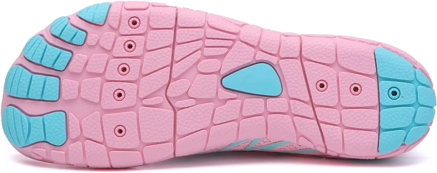 Hike Barefoot Trail Running Shoes - Wide Toe Box Minimalist Athletic Shoes for Women & Men Breathable Quick-Dry Non-Slip Hiking Footwear