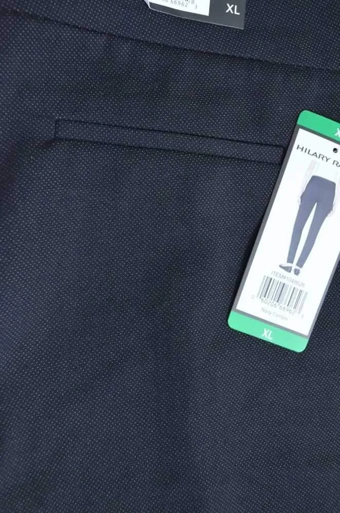 Hilary Radley Women's Narrow Leg Stretch Pull-on Slim Fit Ponte Pant