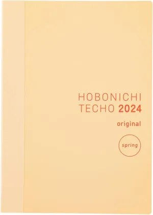 Hobonichi Techo 2024 Original Book [Japanese/A6/Daily Monthly Planner/April Start/Sun Start]