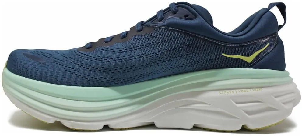 Hoka Men's Modern Running Sneaker, Midnight Ocean Bluesteel, 10 US