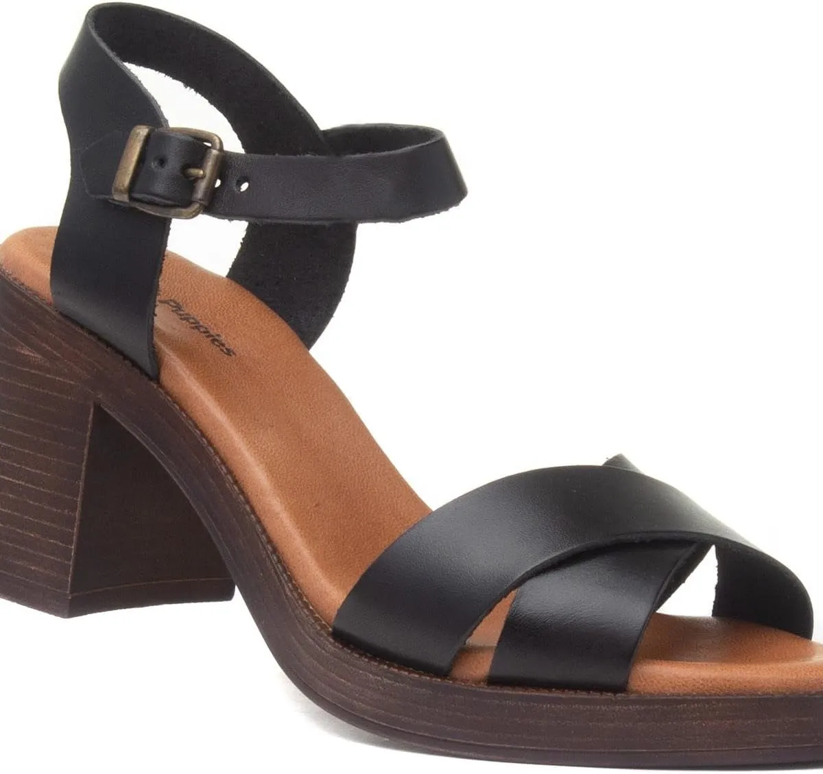 Hush Puppies women's Ankle-Strap Heeled Sandal