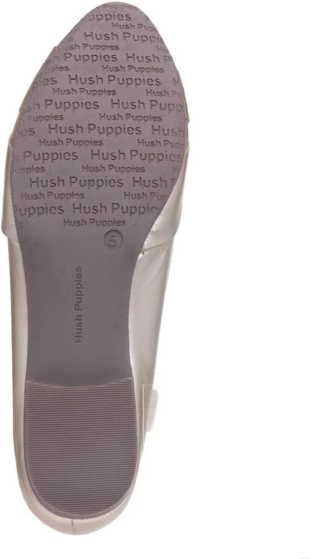 Hush Puppies Women's Slingback Platform Ballet Flats