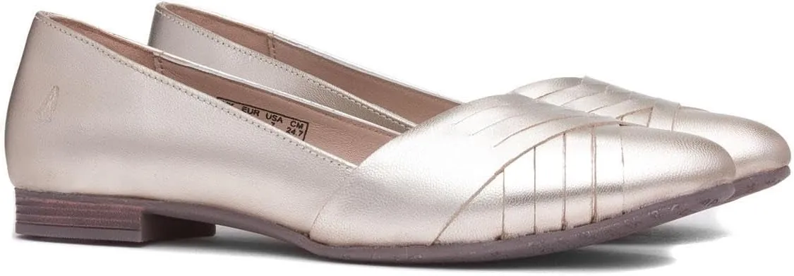Hush Puppies Women's Slingback Platform Ballet Flats