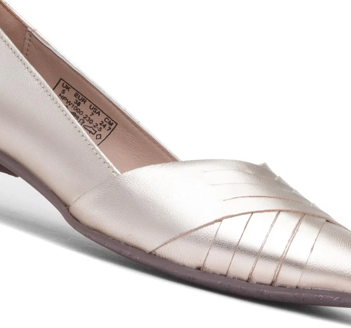 Hush Puppies Women's Slingback Platform Ballet Flats