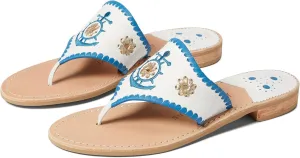 Jack Rogers Anchor Rondelle Embroidered Sandal