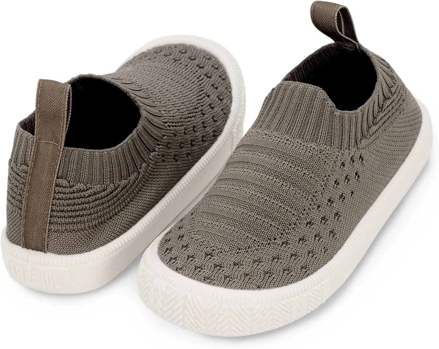 JAN & JUL Slip-on Kids Knit Shoes, Breathable Machine Washable Sneakers