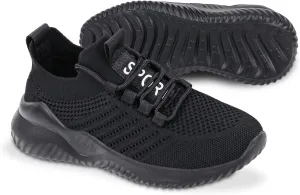 JIAFO Women's Walking Shoes, Slip on Tennis Shoes Women, Non Slip Shoes Sneakers, Casual Athletic Running Lightweight Breathable Mesh Knit