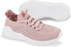 JIAFO Women's Walking Shoes, Slip on Tennis Shoes Women, Non Slip Shoes Sneakers, Casual Athletic Running Lightweight Breathable Mesh Knit