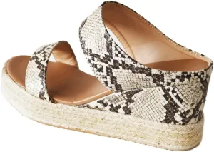JITUUE Women's Open Toes Straps Wedge Slippers Sandals Low Heels Hemp Rope Casual Ankle Slingback Dress Shoes