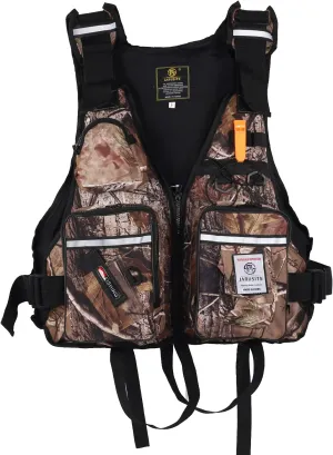 JKSPORTS Fishing Vest Safety Life Jacket for Swimming Sailing Boating Kayak Floating Multifunction for Men and Women Vest/Kayak