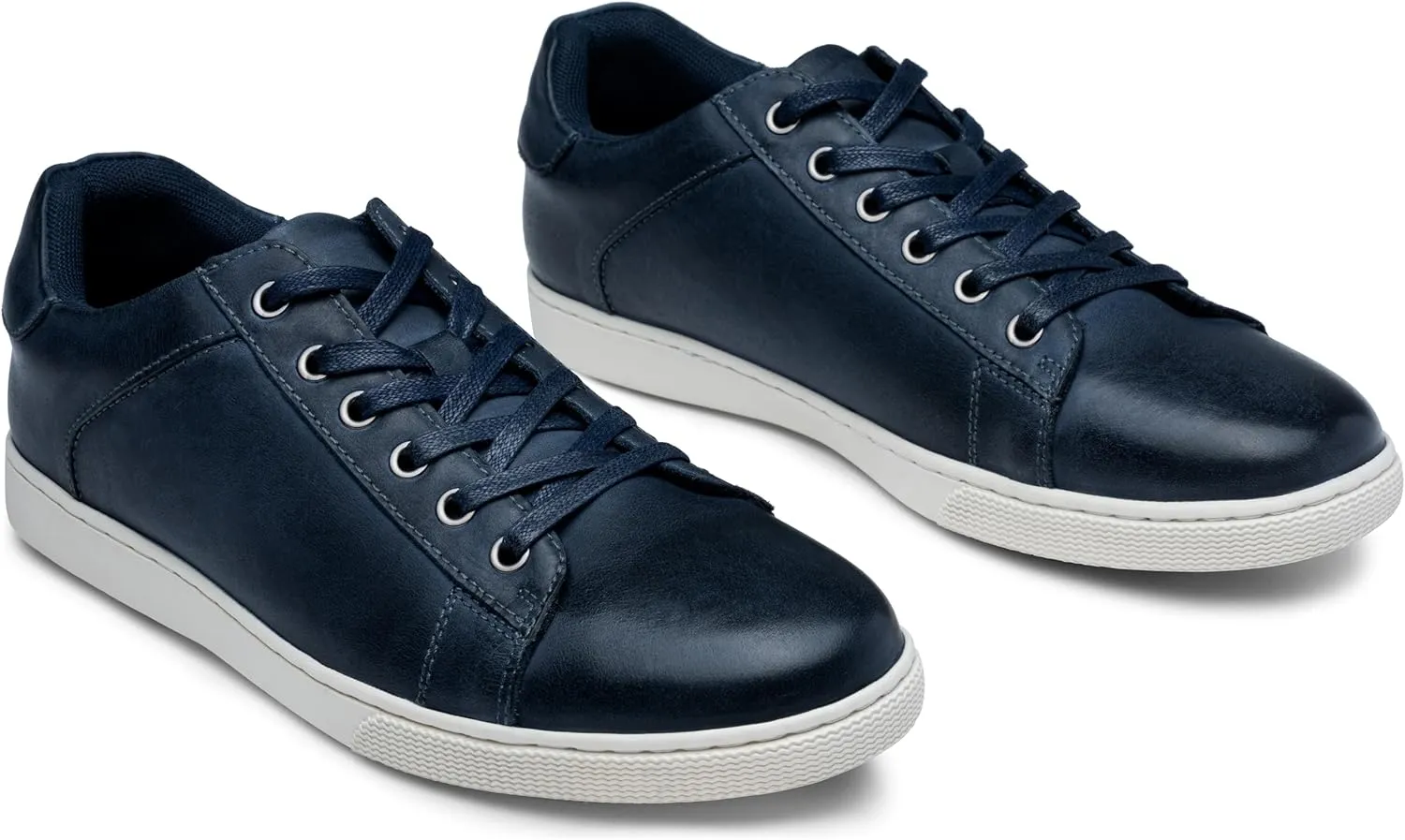 Jousen Men' s Casual Shoes Leather Dress Sneakers Business Casual Shoes for Men Breathable Fashion Sneakers