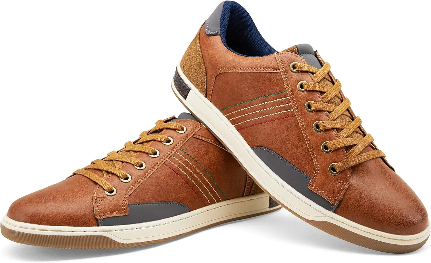 Jousen Men's Fashion Sneakers Classic Retro Casual Shoes for Men Breathable Business Dress Sneaker