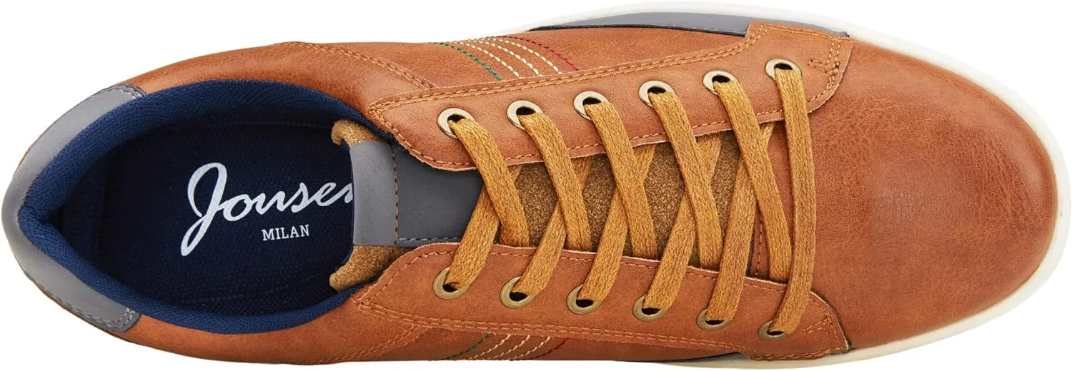 Jousen Men's Fashion Sneakers Classic Retro Casual Shoes for Men Breathable Business Dress Sneaker