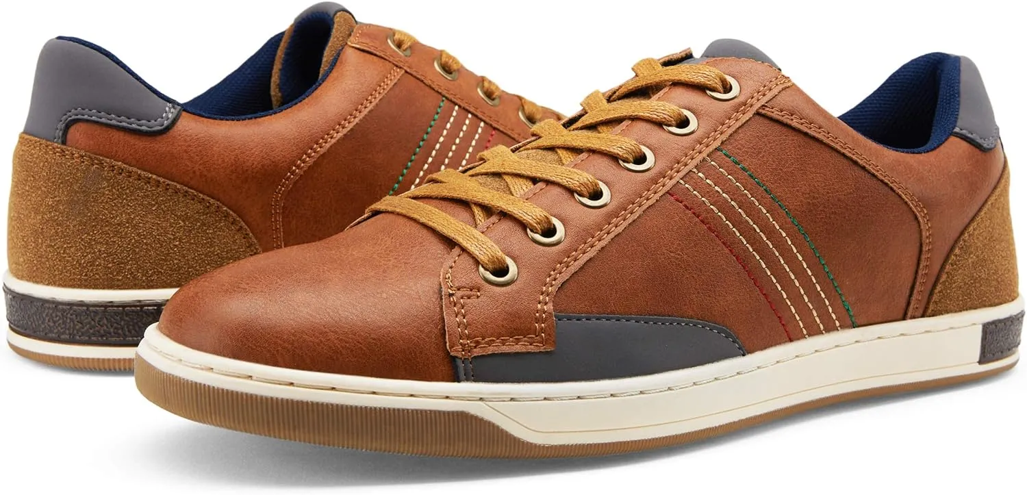 Jousen Men's Fashion Sneakers Classic Retro Casual Shoes for Men Breathable Business Dress Sneaker