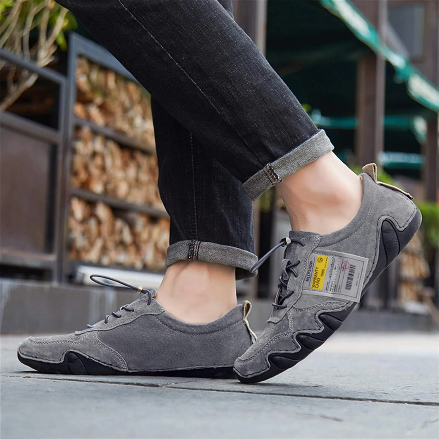 JOYVIP Men's Classics Suede Loafers Shoes Leisure Vintage Walking Driving Moc