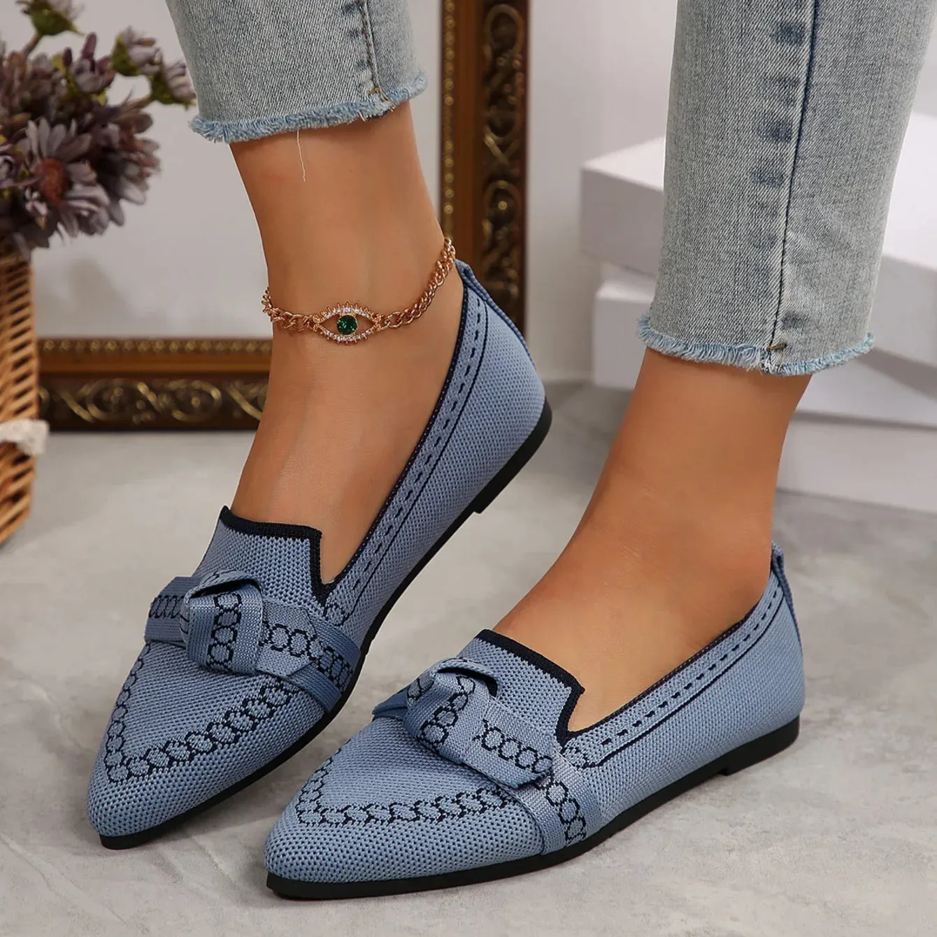 Kensington Bow Ballet Flat