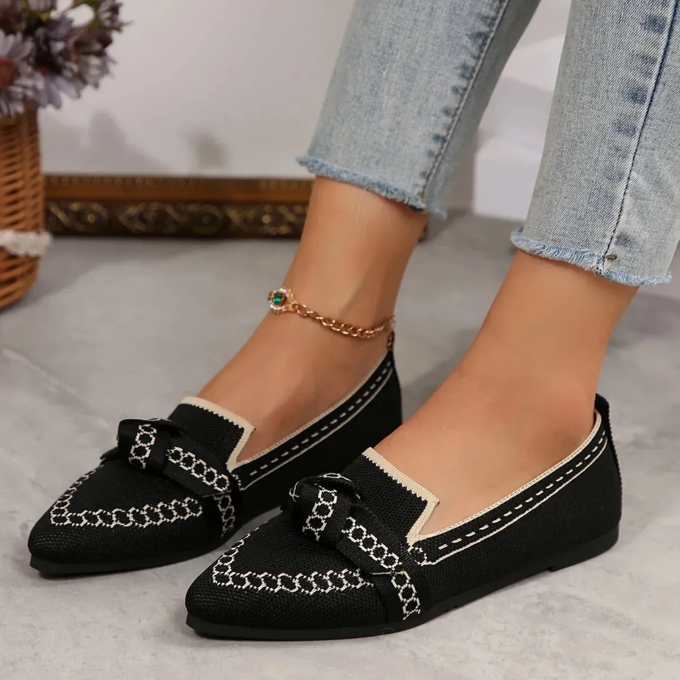 Kensington Bow Ballet Flat