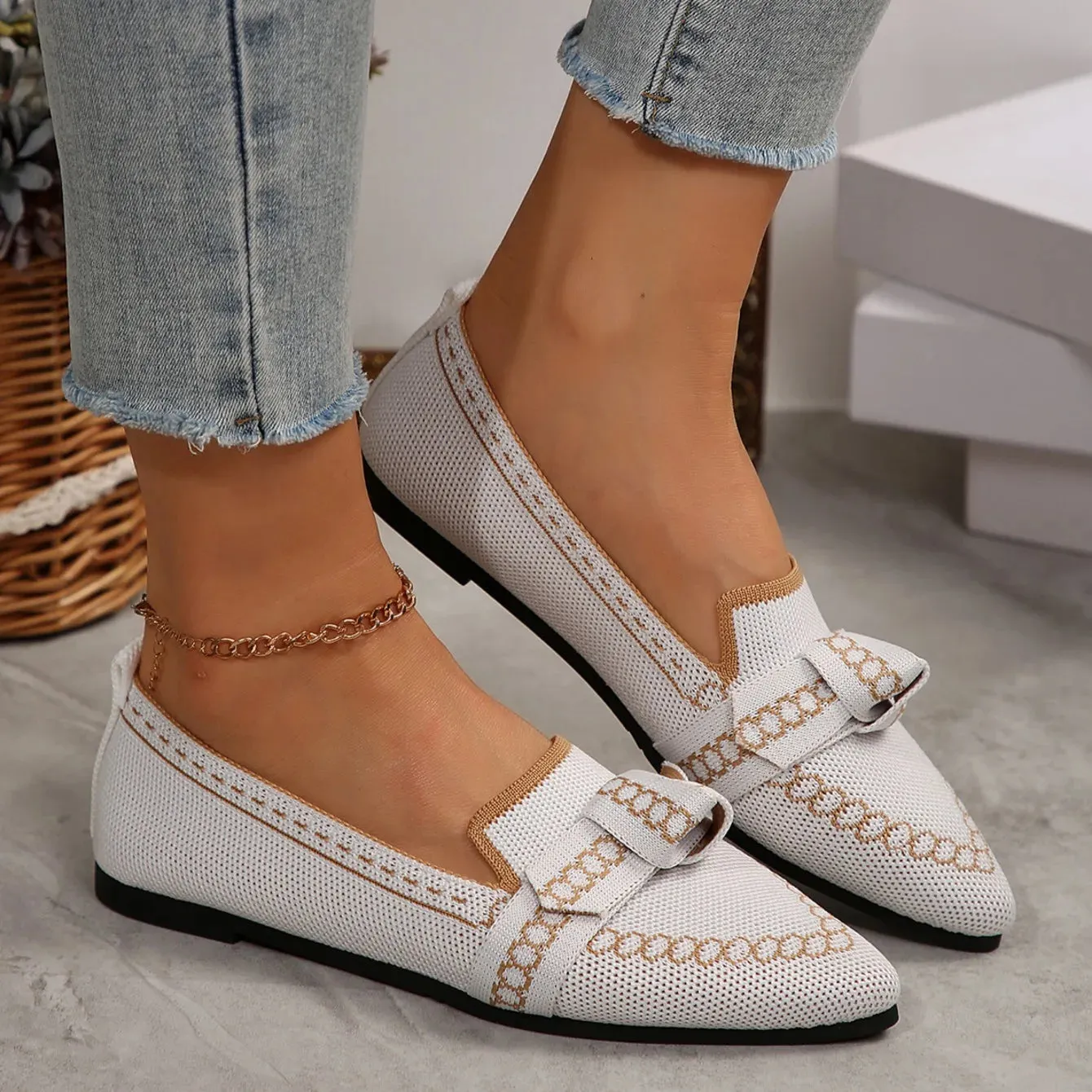 Kensington Bow Ballet Flat
