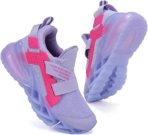 Kids Sneakers Boys Girls Running Tennis Walking Shoes Lightweight Breathable Sport Athletic