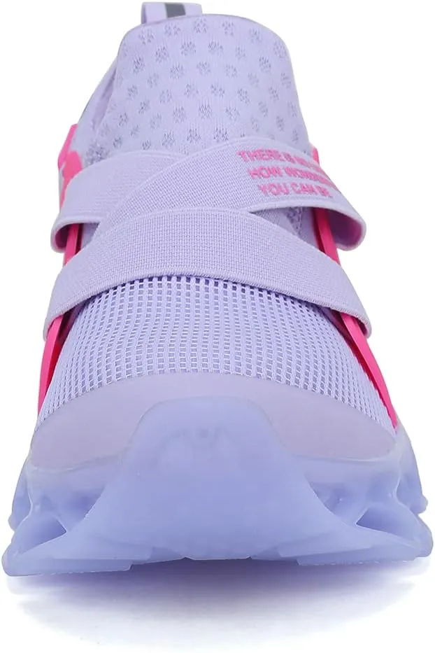 Kids Sneakers Boys Girls Running Tennis Walking Shoes Lightweight Breathable Sport Athletic
