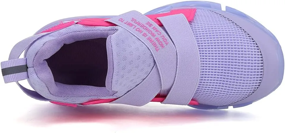 Kids Sneakers Boys Girls Running Tennis Walking Shoes Lightweight Breathable Sport Athletic