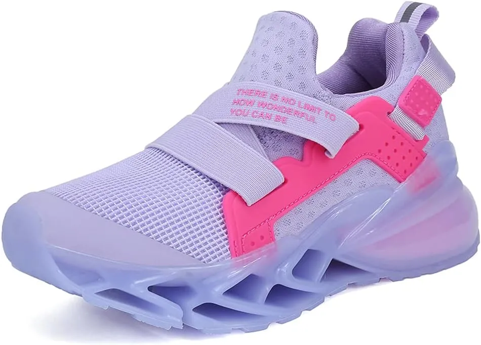 Kids Sneakers Boys Girls Running Tennis Walking Shoes Lightweight Breathable Sport Athletic