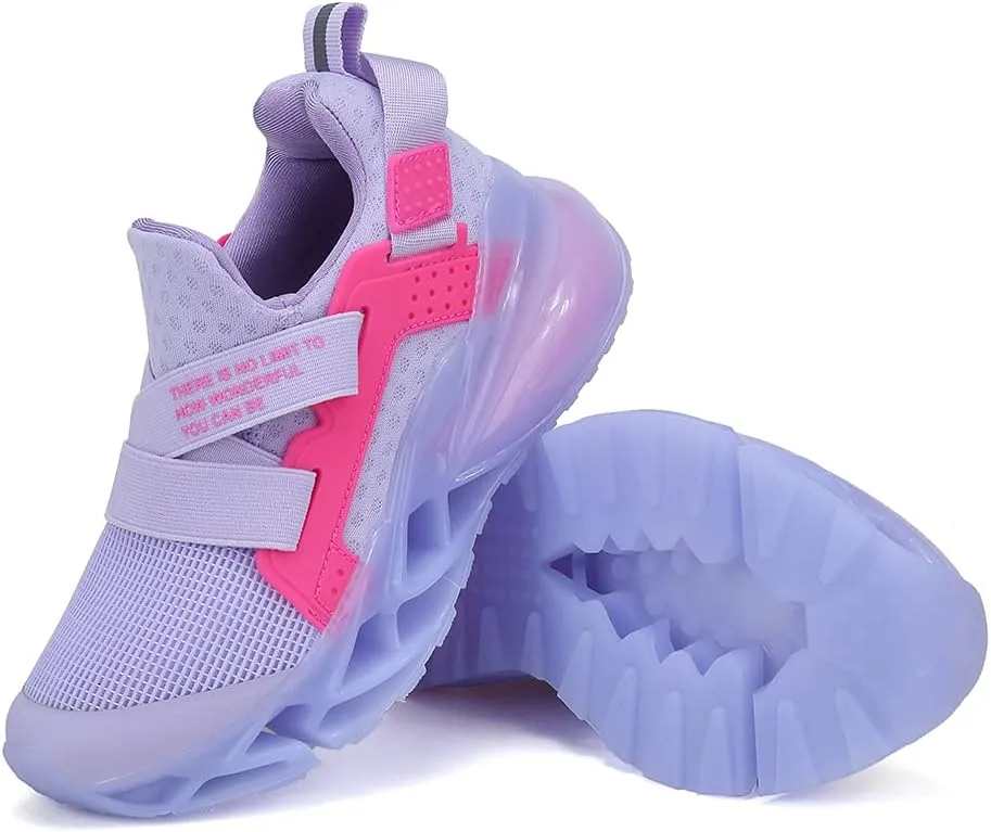 Kids Sneakers Boys Girls Running Tennis Walking Shoes Lightweight Breathable Sport Athletic