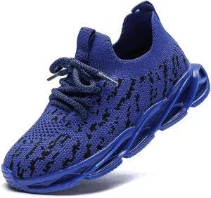 kkdom Toddler Boys Girls Shoes Lightweight Breathable Sneakers Kids Athletic Tennis Shoes for Running Walking