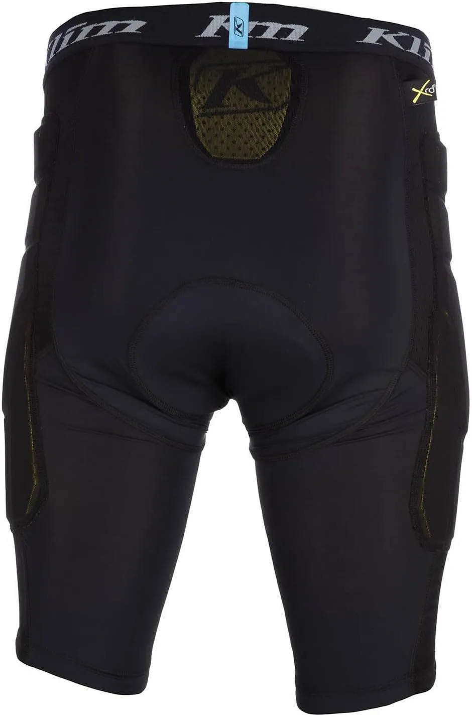 KLIM Men's Tactical Short Motorcycle Padded Compression Baselayer - Size Large - Black