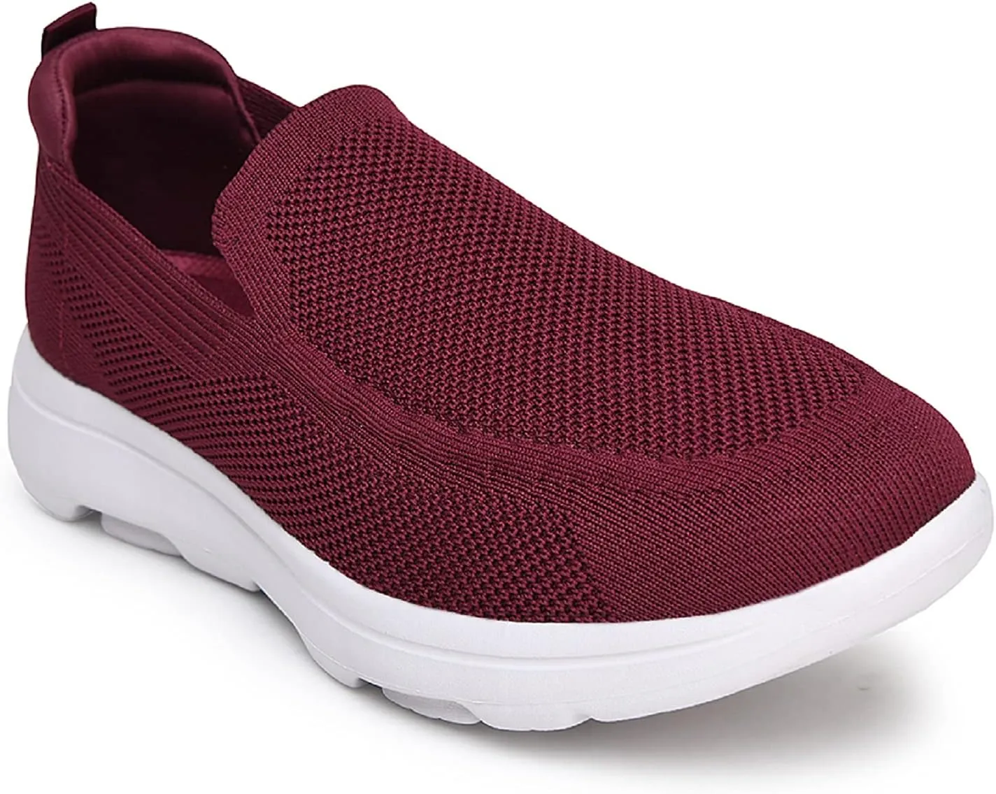 konhill Men's Walking Shoes Slip on Loafers- Mesh Casual Tennis Sneaker Breathable Shoes