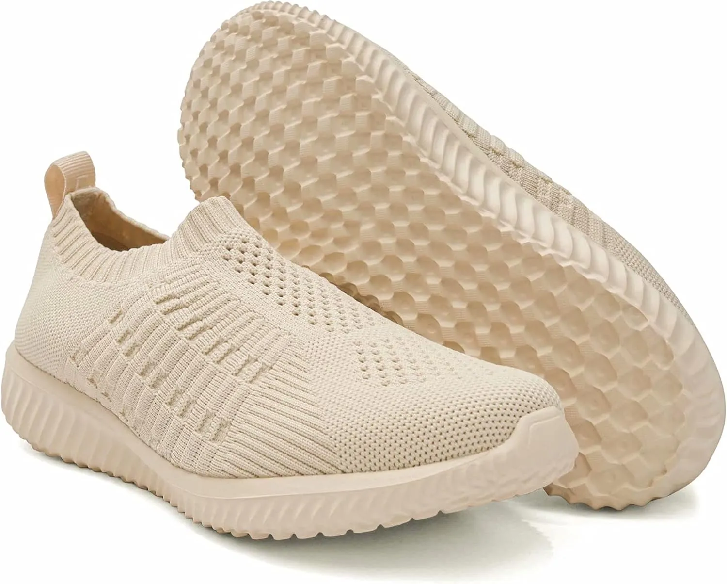 konhill Women's Lightweight Walking Shoes Breathable Slip On Tennis Sneakers Casual Mesh Workout Athletic