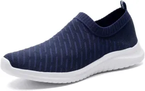 konhill Women's Slip On Sneakers Non Slip Walking Shoes Breathable Mesh Work Casual Lightweight Tennis Workout Shoes