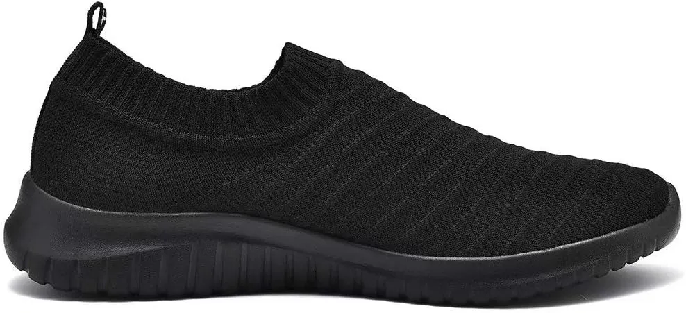 konhill Women's Slip On Sneakers Non Slip Walking Shoes Breathable Mesh Work Casual Lightweight Tennis Workout Shoes