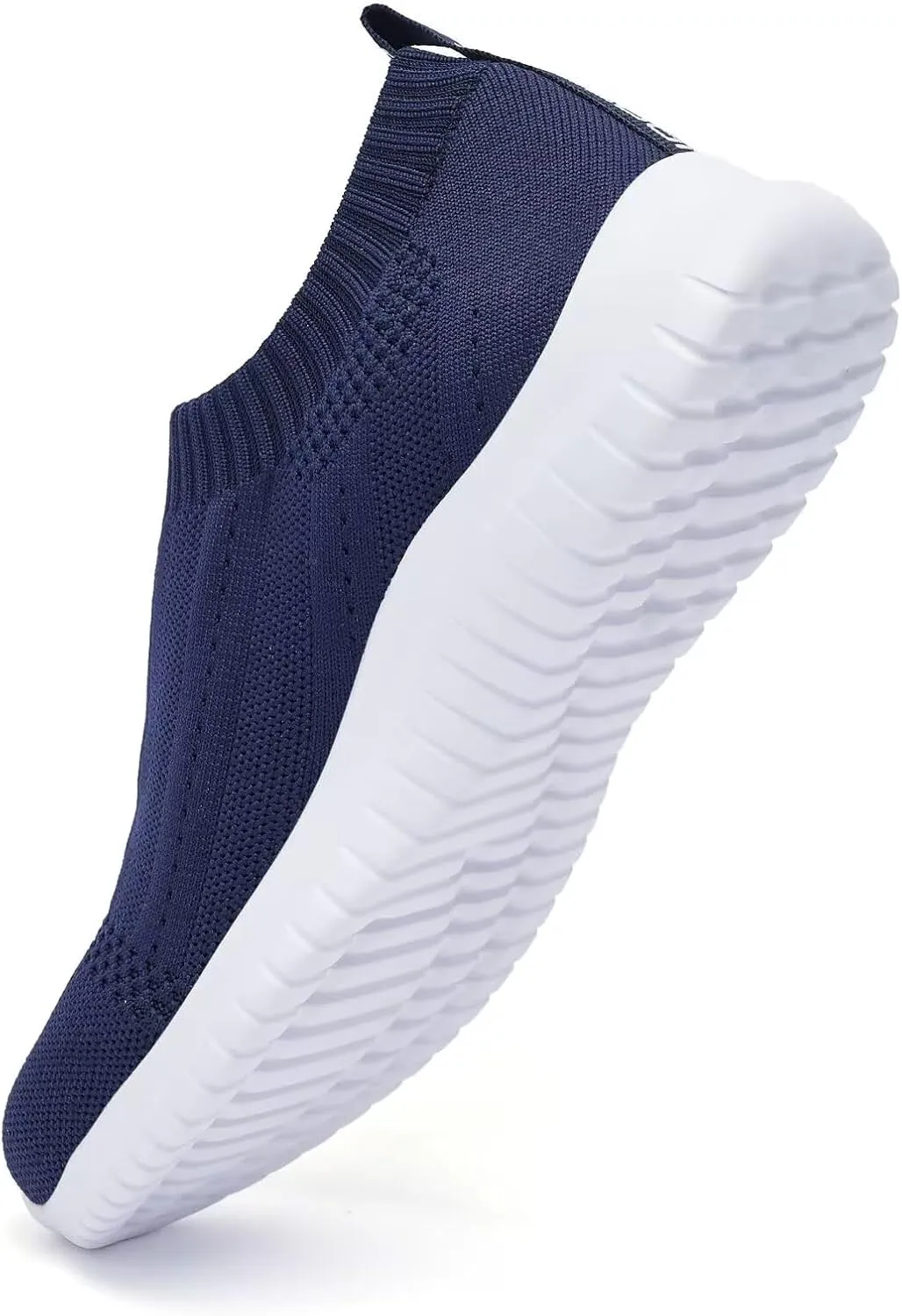 konhill Women's Slip On Sneakers Non Slip Walking Shoes Breathable Mesh Work Casual Lightweight Tennis Workout Shoes