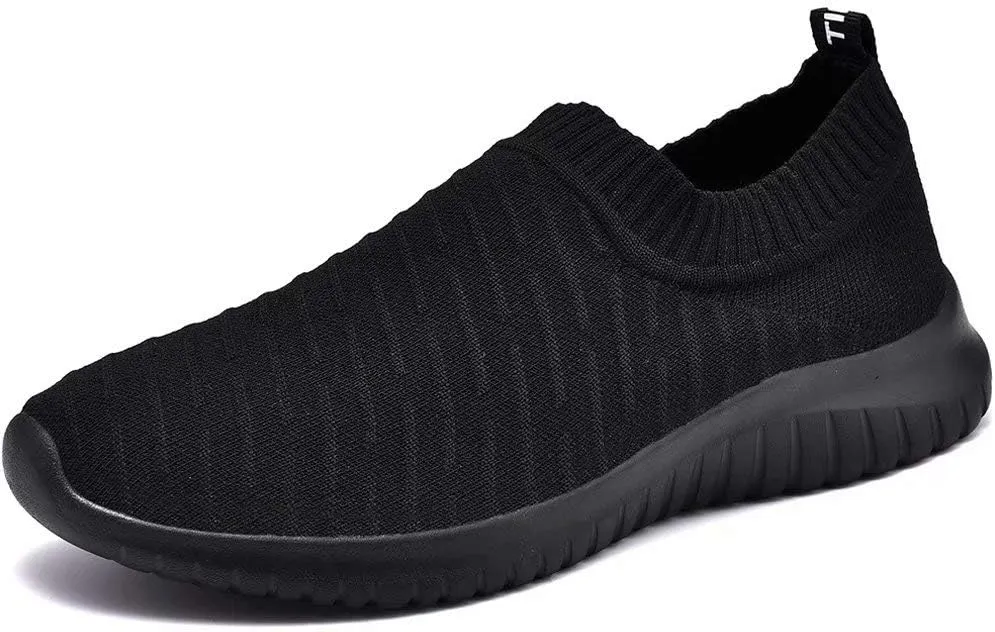 konhill Women's Slip On Sneakers Non Slip Walking Shoes Breathable Mesh Work Casual Lightweight Tennis Workout Shoes