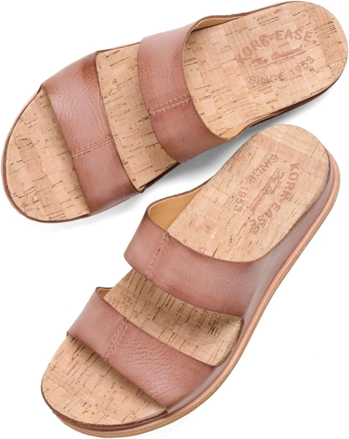 KORK-EASE Women's Tutsi Dual Band Flat Sandal