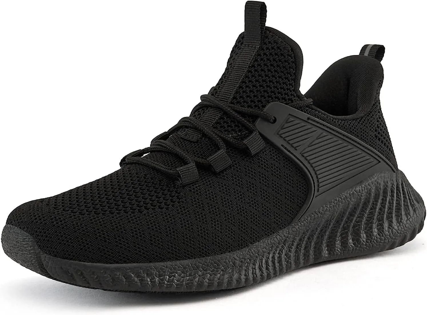 KPP Walking Shoes for Men Breathable Tennis Running Gym Sneakers Slip On Memory Foam Shoes
