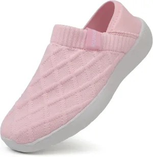 KUBUA Mens Womens Slippers Indoor Lightweight House Shoes Outdoor Breathable Slip on Loafers