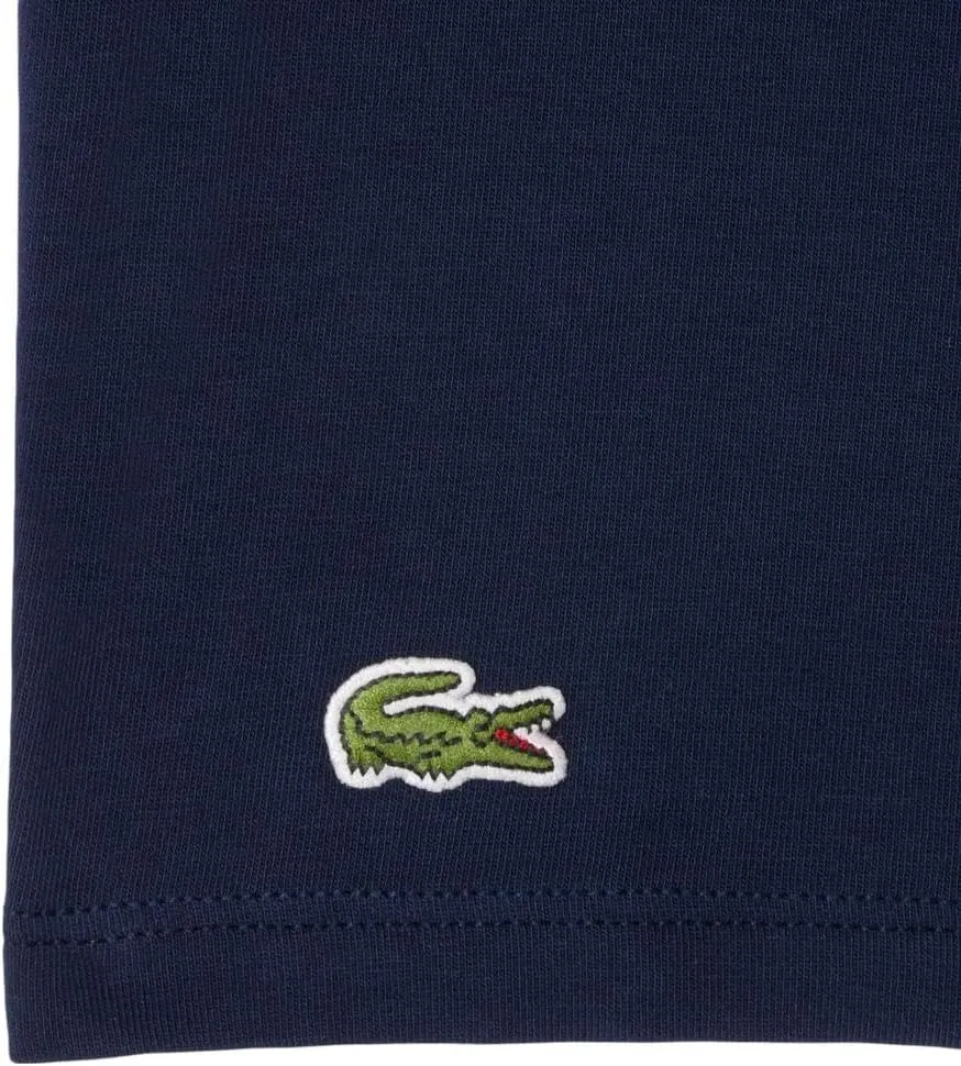 Lacoste Men's Cotton Stretch Big Croc Print Boxer Briefs, 3-Pack