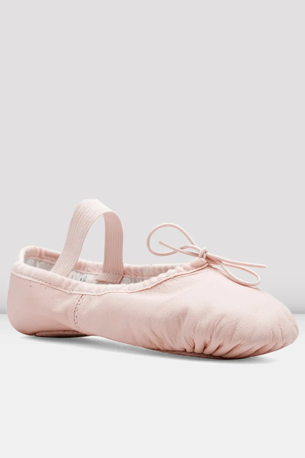 Ladies Dansoft Leather Ballet Shoes