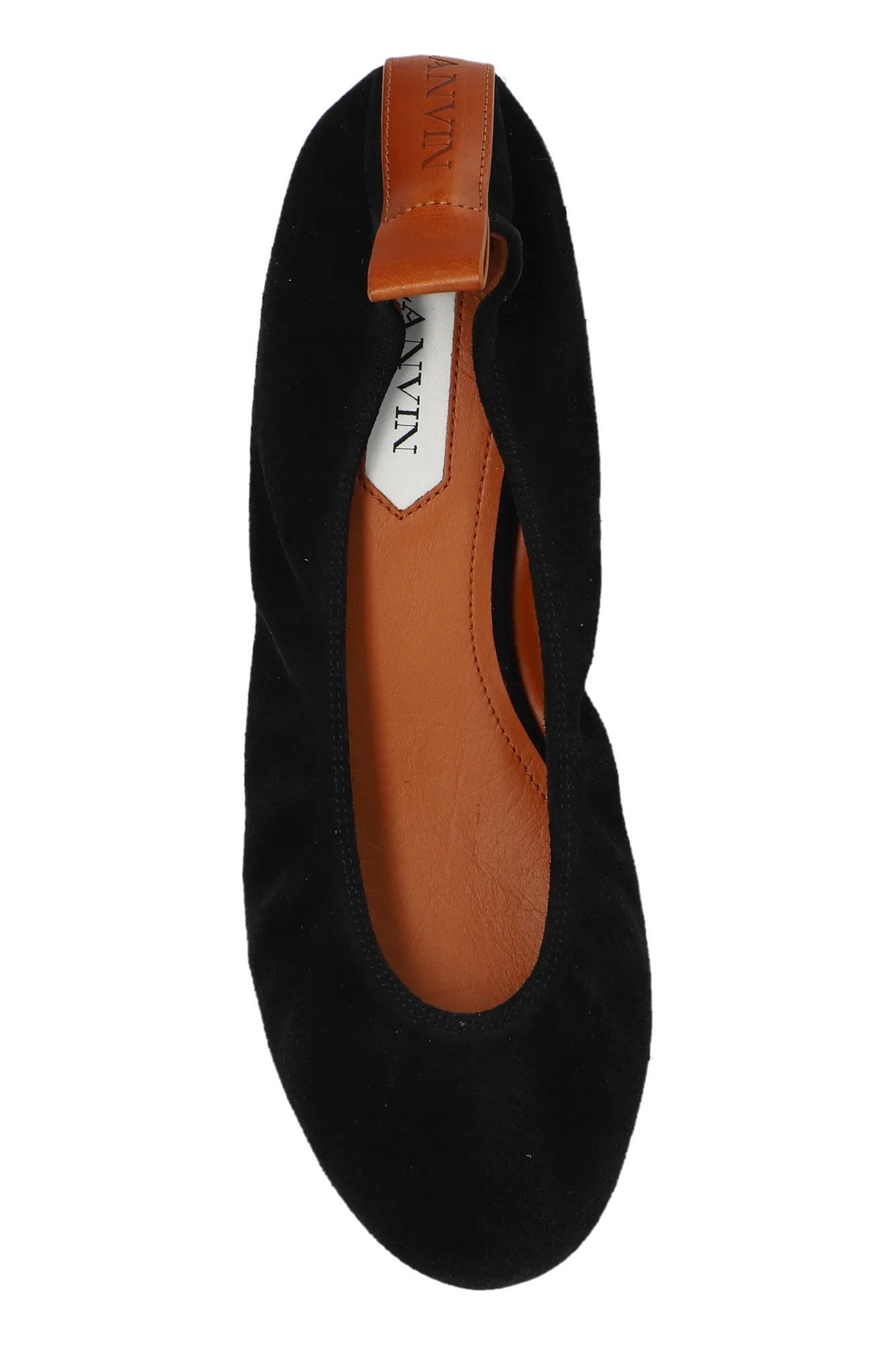 Lanvin Suede Ballerinas