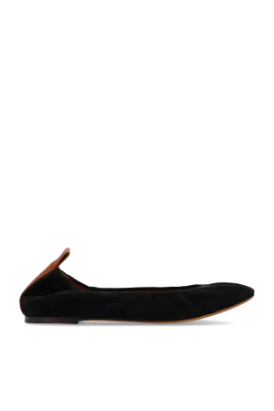 Lanvin Suede Ballerinas