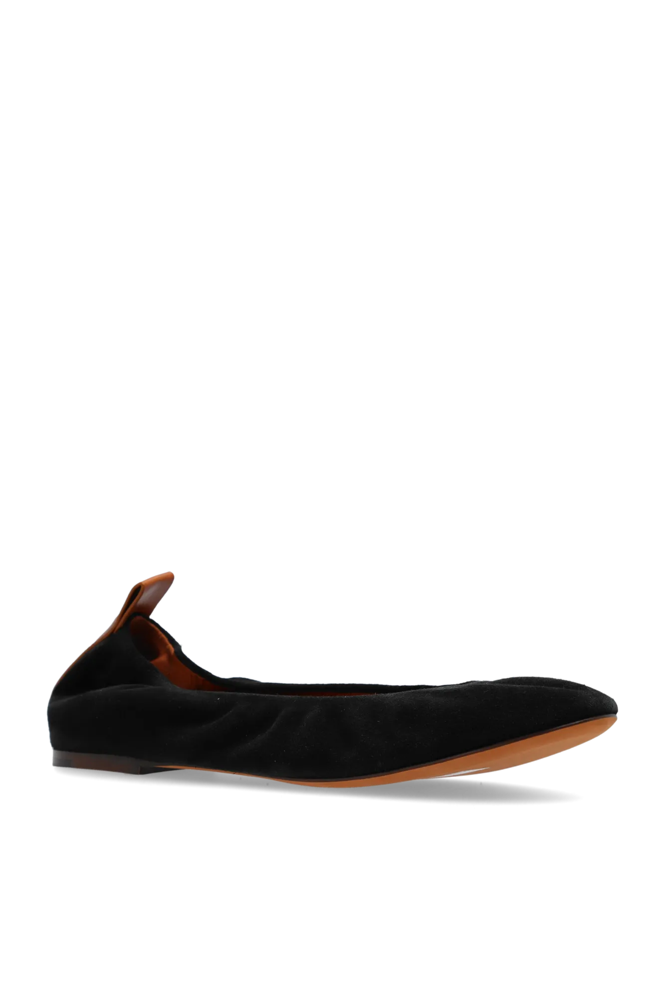 Lanvin Suede Ballerinas
