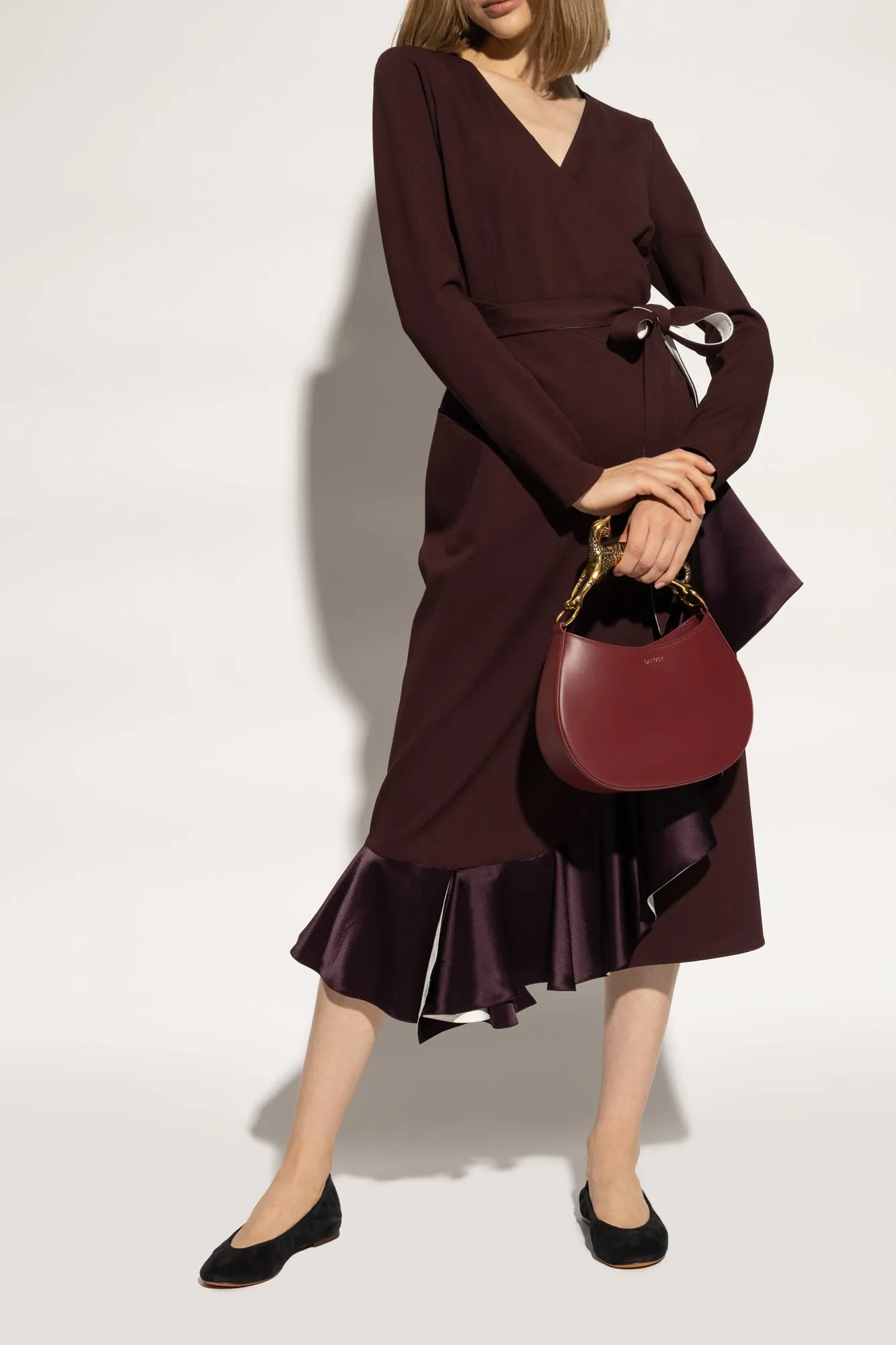Lanvin Suede Ballerinas